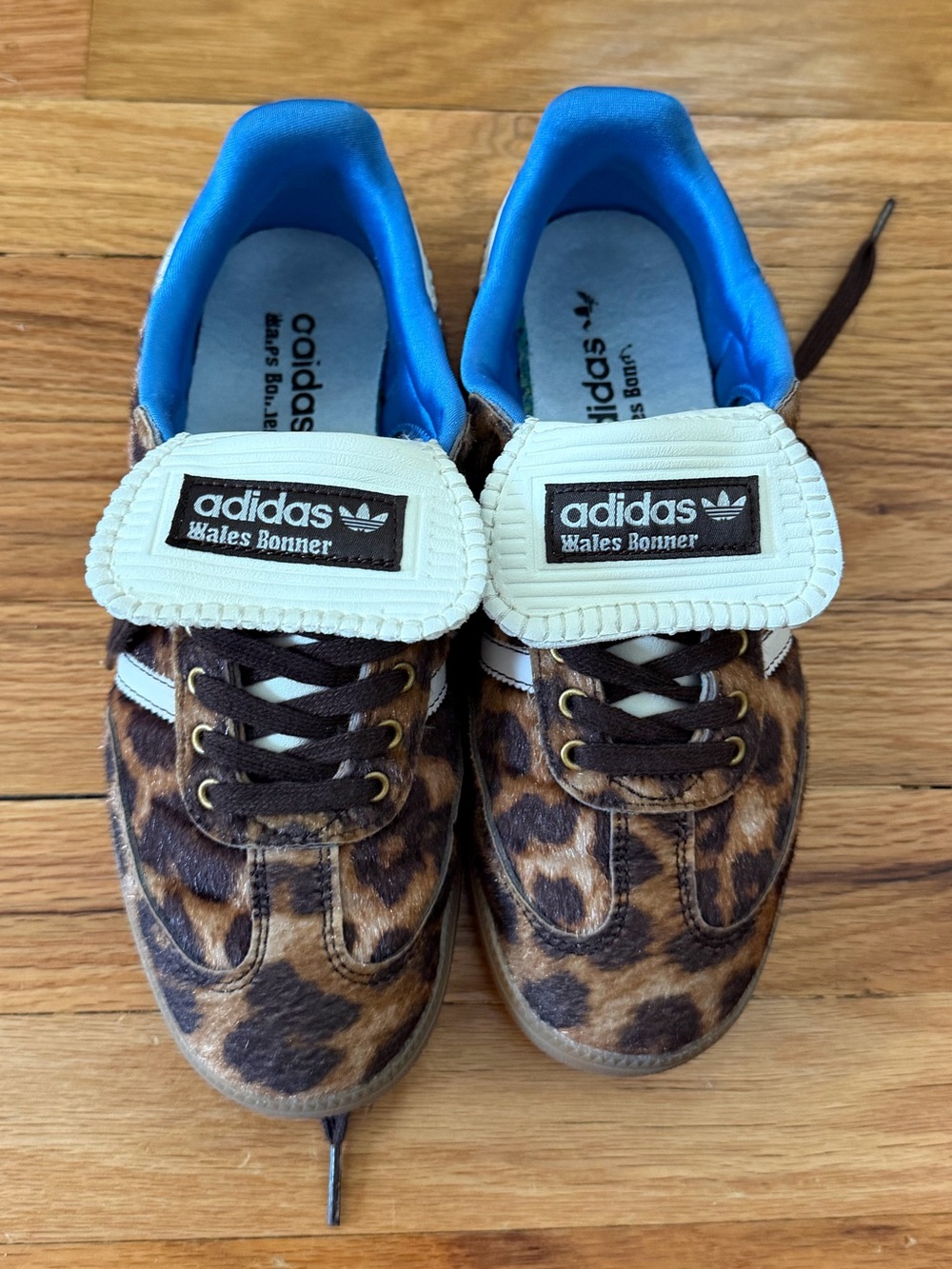 Adidas Samba Pony Leopard leather print